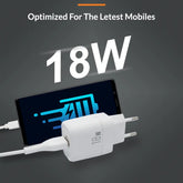 Faster - FC-58 Fast Charging Wall Adapter 18W Qualcomm QC 3.0A