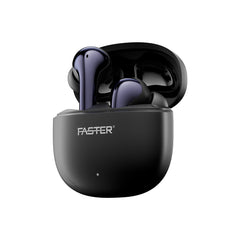 Faster - FUSION - X HYBRID ANC + 6 Mic ENC Earbuds