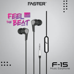 Faster - F15 Universal Music Earphone