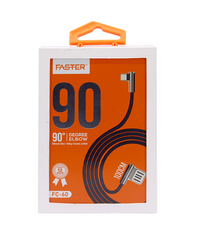 Faster - FC-60W Type-C To Type-C 3A PD Cable QC3.0 And PD3.1 Compatible