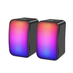 Faster - Speaker for PC - Usb 2.0 Speaker, Rgb Mini PC Gaming Speakers