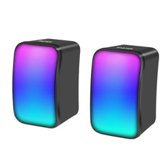 Faster - Speaker for PC - Usb 2.0 Speaker, Rgb Mini PC Gaming Speakers