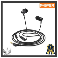 Faster - FHF-10C Modern & Fashionable In-Ear Handsfree: Elevate Your Sound, Style, and Connectivity