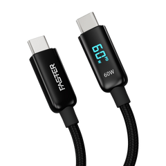 Faster -  60W USB-C TO USB-C DIGITAL DATA CABLE
