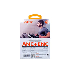 Faster - Saver S-80 Bluetooth Wireless Earbuds With ANC+ENC