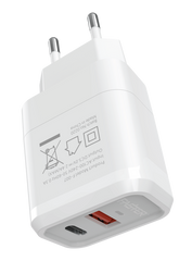 Faster - FAC-950 QC+PD Dual Port Fast Wall Charger 20W