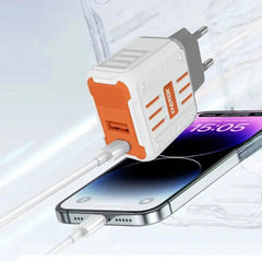 Faster - Nano X1 20W PD USB Port Fast Charger with Type-C to Type-C Cable