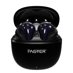 Faster - FUSION - X HYBRID ANC + 6 Mic ENC Earbuds