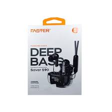 Faster - Saver S90 Deep Bass Transparent Earbuds